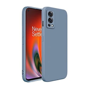 KloutCase Back Cover for OnePlus Nord 2 5G, TPU Soft Shell Silicone Protective Case Designed for OnePlus Nord 2 5G - Gray