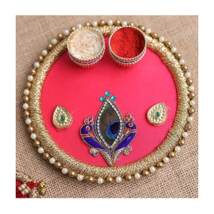 Ros - Pooja Thali ( Pack of 2 )