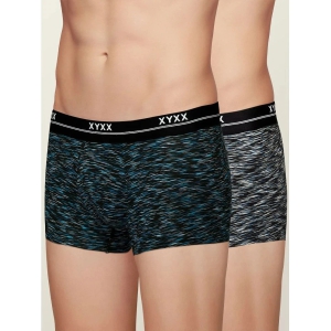 XYXX - Multicolor Modal Mens Trunks ( Pack of 2 ) - None