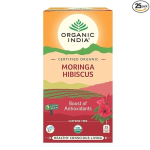 Organic India Moringa Hibiscus 25 IB