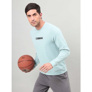 Technosport Light Blue Polyester Men's Running Sweatshirt ( Pack of 1 ) - XL