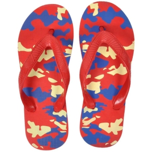 METAMORPH Red Flip Flops - None