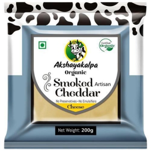 Artisan Organic Smoked Cheddar 200 Gm