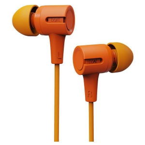 boAt Bassheads 102 On Ear Wired With Mic Headphones/Earphones Orange