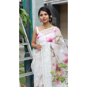 Organza Saree