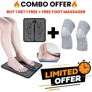 Instant Pain Relief Bamboo Compression Knee Sleeves |????Combo Hot Sale - Buy 1 Get 1 FREE + FREE Foot Massager????-Buy 1 Get 1 FREE + FREE Foot Massager @ 999?