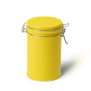 Vacuum Close Round Jar Medium: 10club Yellow