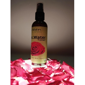 Rose water toner