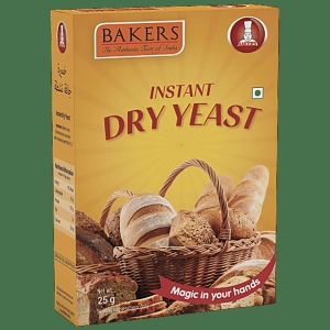 Bakers Instant Dry Yeast Yeast Powder , 25g