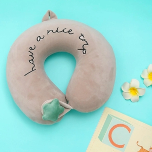 Have a Nice Up! Neck Pillow-Grey