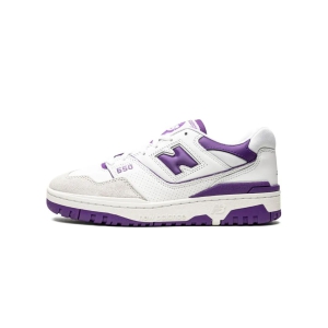 New Balance 550 White Purple-GREY / UK 8.5