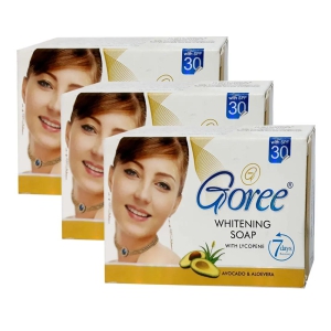 Goree Aloe Vera Soap, 100gm Pack Of 3