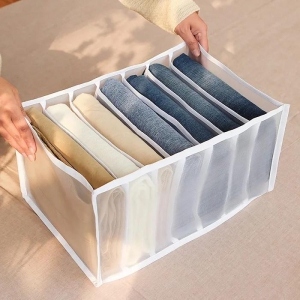 7 Compartment Clothes Storage Organiser Big Size Heavy Quality