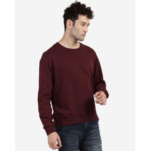 Men Full Sleeve Solid Sweatshirt