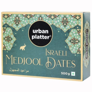 urban platter Israeli Medjool (Medjoul) Dates, 500G, Fresh