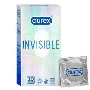 Durex Invisible Super Ultra Thin 10 Condoms