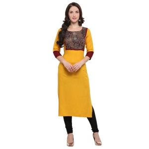 SHOPPING QUEEN Women Rayon Straight Kurta