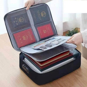 Waterproof Portable Document Bag | Travel Organizer-Free Size