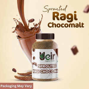 Organic Sprouted Ragi Choco Malt 250g | Ragi Malt