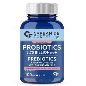 CF Probiotics Supplement 2.75 Billion with Prebiotics -100 Capsules-100 Capsules