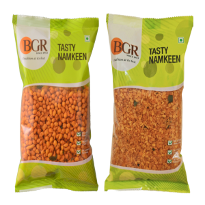 BGR Foods Combo Offer - Khara Boondi & Masala Moong Dal (425g Pack of 2)