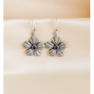 Floral Hook Earrings