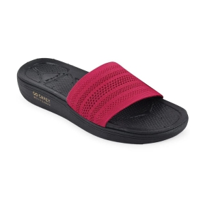 Campus - Pink Womens Slide Flip Flop - None