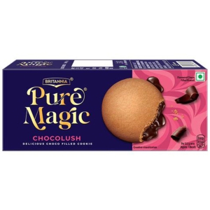 Britannia Pure Magic Chocolush - Delicious Choco Filled Cookie, 75 g