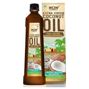 WOW Life Science Extra Virgin Coconut Oil - 400mL