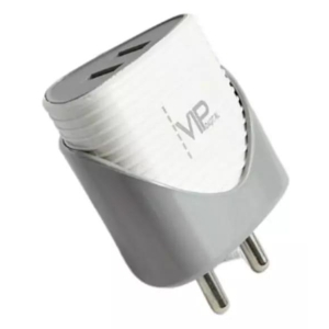 VIP USB CHARGER WITH 2 USB PORT & MICRO USB CABLE 3.4A VD-220