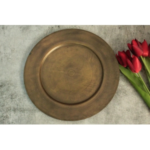 Beautiful Vintage Brass Plate (Diameter- 27 CM)