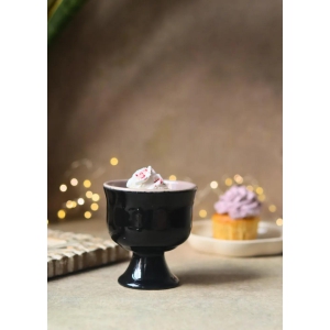 Black Ice Cream Goblet-Single