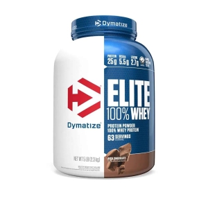 Dymatize Elite 100 Whey Protein-5 lbs / Rich Chocolate