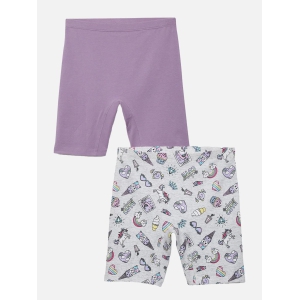 GIRLS INNERSHORTS, LAVENDER/SCOOPS ON THE GO-12-14 Yrs