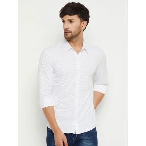 Wild West - White Cotton Blend Regular Fit Mens Casual Shirt ( Pack of 1 ) - None