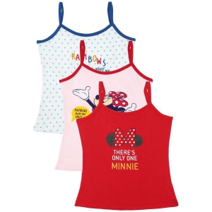 bodycare-minnie-friends-girls-vest-round-neck-sleeveless-solid-assorted-pack-of-3-none