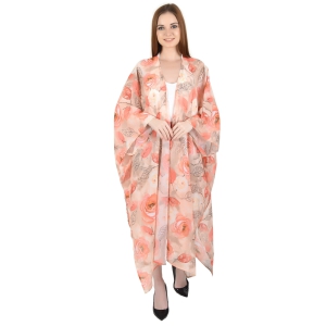 Floral Fantasy Kimono Cover-Up-XXL - XXXL