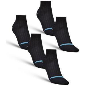 dollar-cotton-mens-striped-black-ankle-length-socks-pack-of-5-black