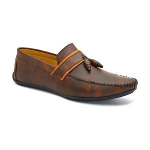 Fentcia Brown Loafers - 8