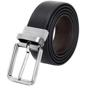 Creature - Black Leather Mens Formal Belt ( Pack of 1 ) - None