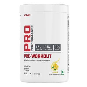 GNC PP Pre Workout 360g Lemon (30 Serving)