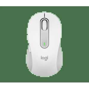 Logitech Signature M650 Wireless Mouse - for Small to Medium Sized Hands, 2-Year Battery, Silent Clicks, Customisable Side Buttons, Bluetooth - Off-White-Logitech Signature M650 Wireless Mouse - 