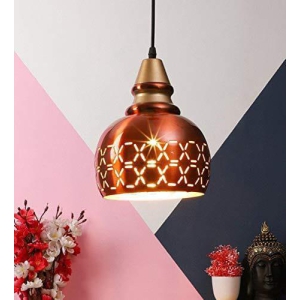 ELIANTE Modern Metal Hanging Light Belon Copper for Living Room, Bedroom, Dining Room, Kitchen