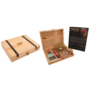 The purist wood hamper box