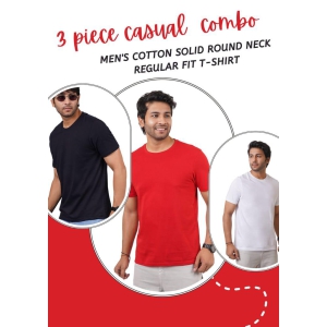 Men's 3 Piece Pack Single Jersey Round Neck T-shirt