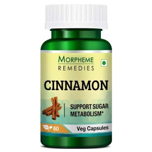 Morpheme Remedies Cinnamon 500 mg Extract 60 Veg Caps (1 Bottle)