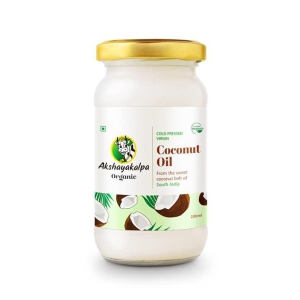 Organic Cold Pressed Virgin Coconut Oil 200 Ml