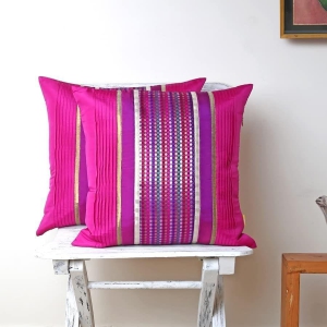 set-of-2-pcs-pink-multicolour-brocade-cushion-cover-16x16pcc124s2