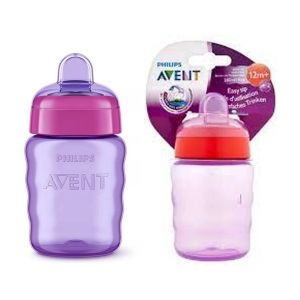 Philips Avent Pink Plastic Spout Sippers