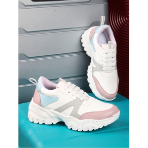 Shoetopia - White  Womens Sneakers - None